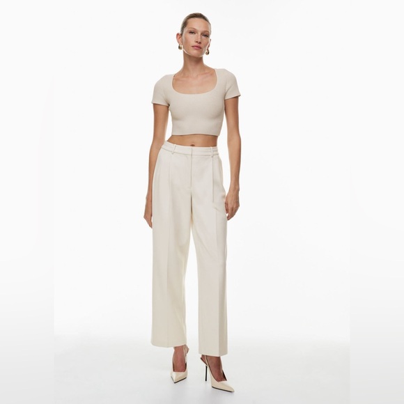 Babaton Sculpt Knit Squareneck Top - Picture 2 of 8